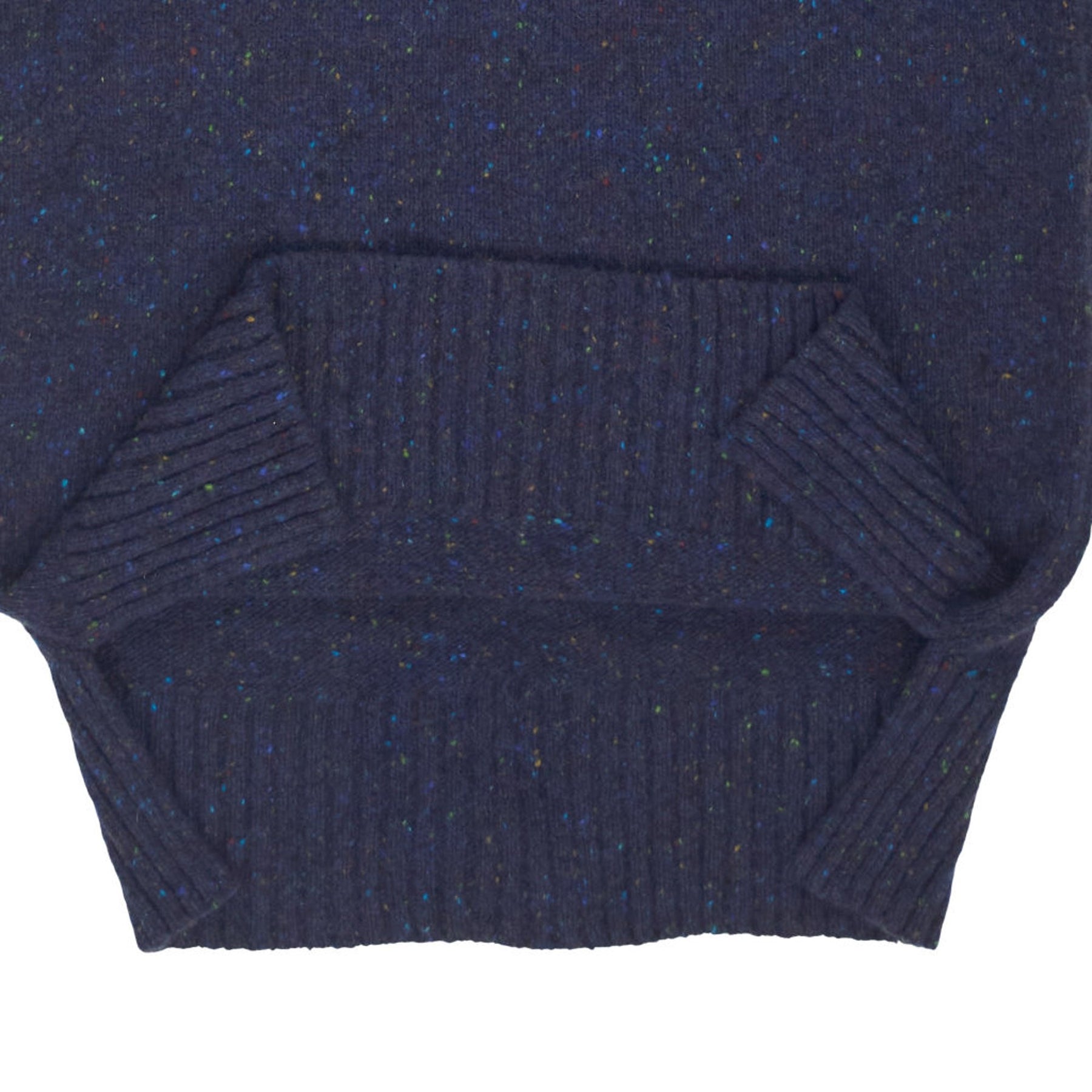 Beaufort & Blake Blue Ribbed Knit Jumper