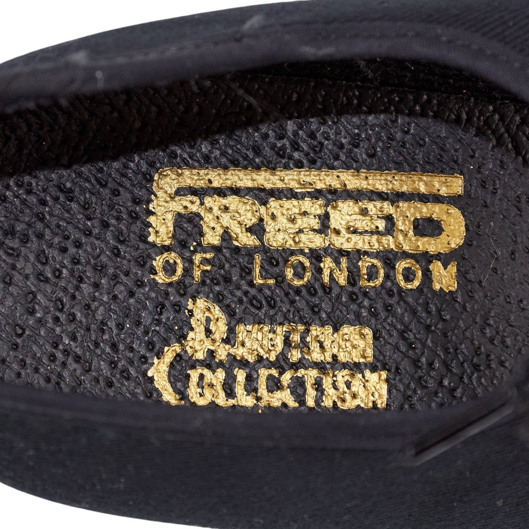 Freed Black Canvas Tap Shoes