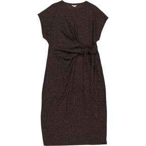 Hush Brown Trinny Stretch Jersey Midi Dress