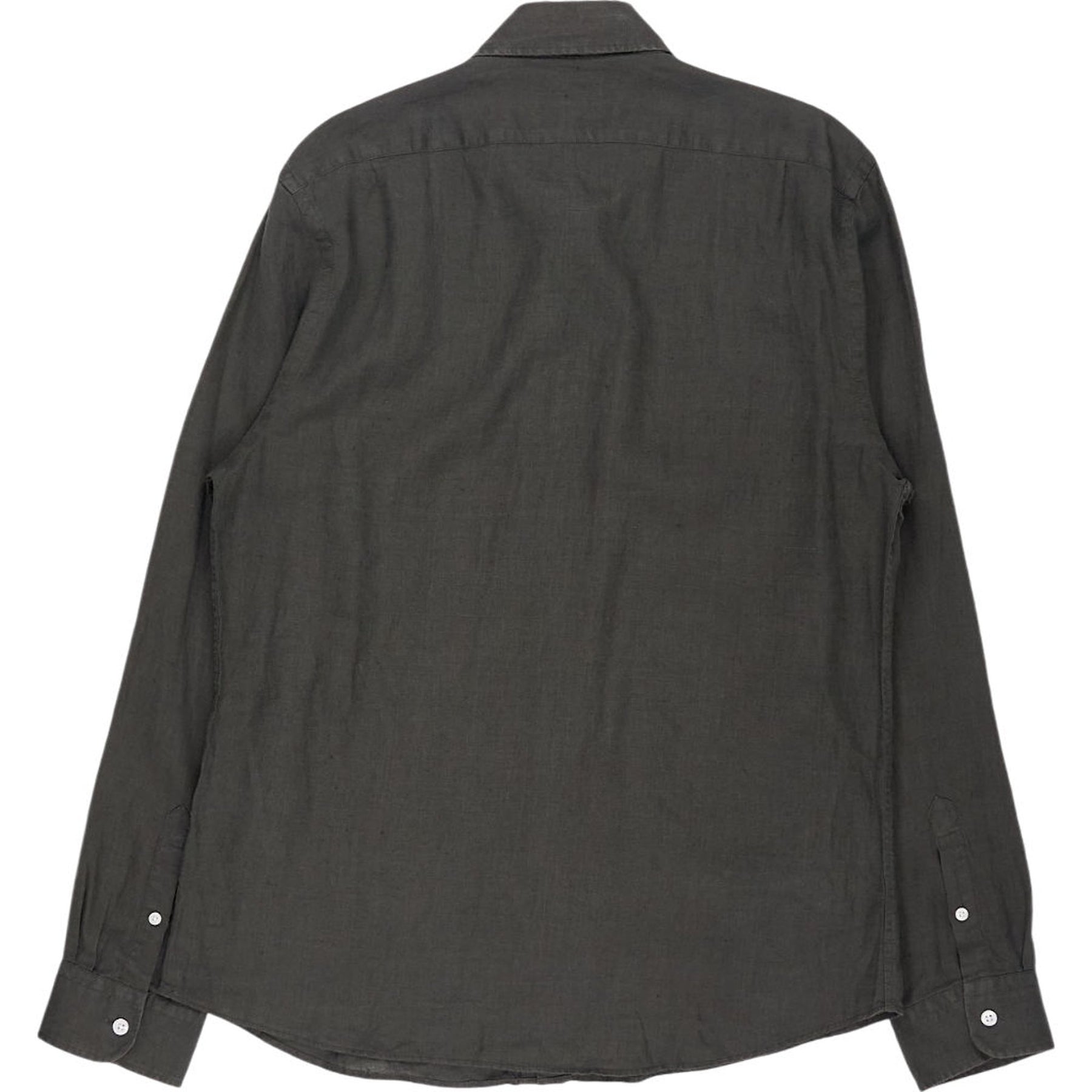 Moss Green Linen Shirt
