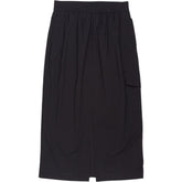 Hush Black Polyester Patch Pocket Skirt