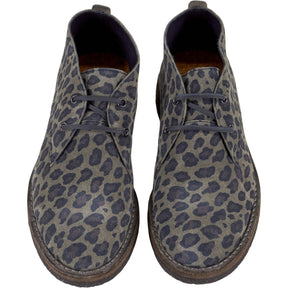 YMC Leopard Print Desert Boots