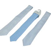 Moss Light Blue Patterned Tie Bundle x 3