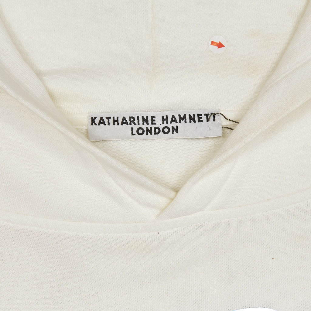 Katharine Hamnett White Choose Life Hoodie