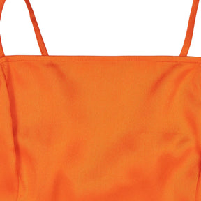 OMNES Orange Strappy Dress