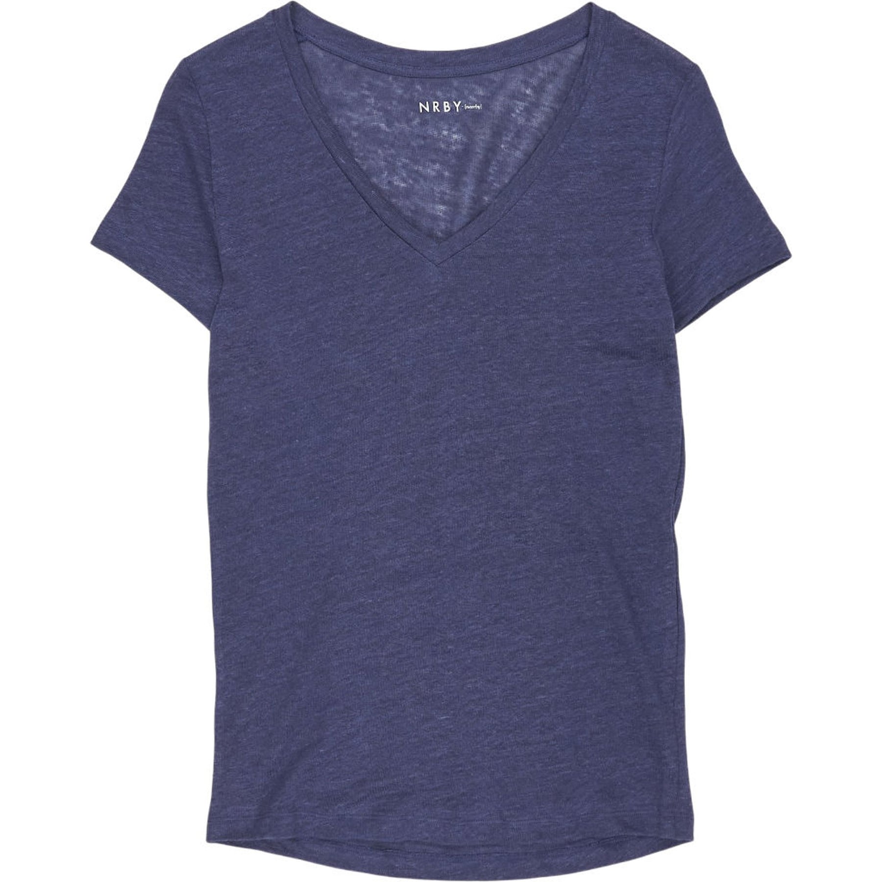NRBY Blue V-Neck T-Shirt