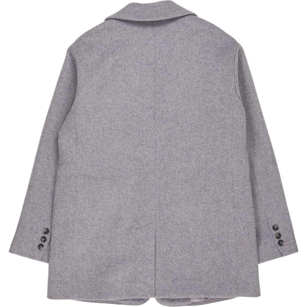 Hush Grey Jayde Blazer Coat