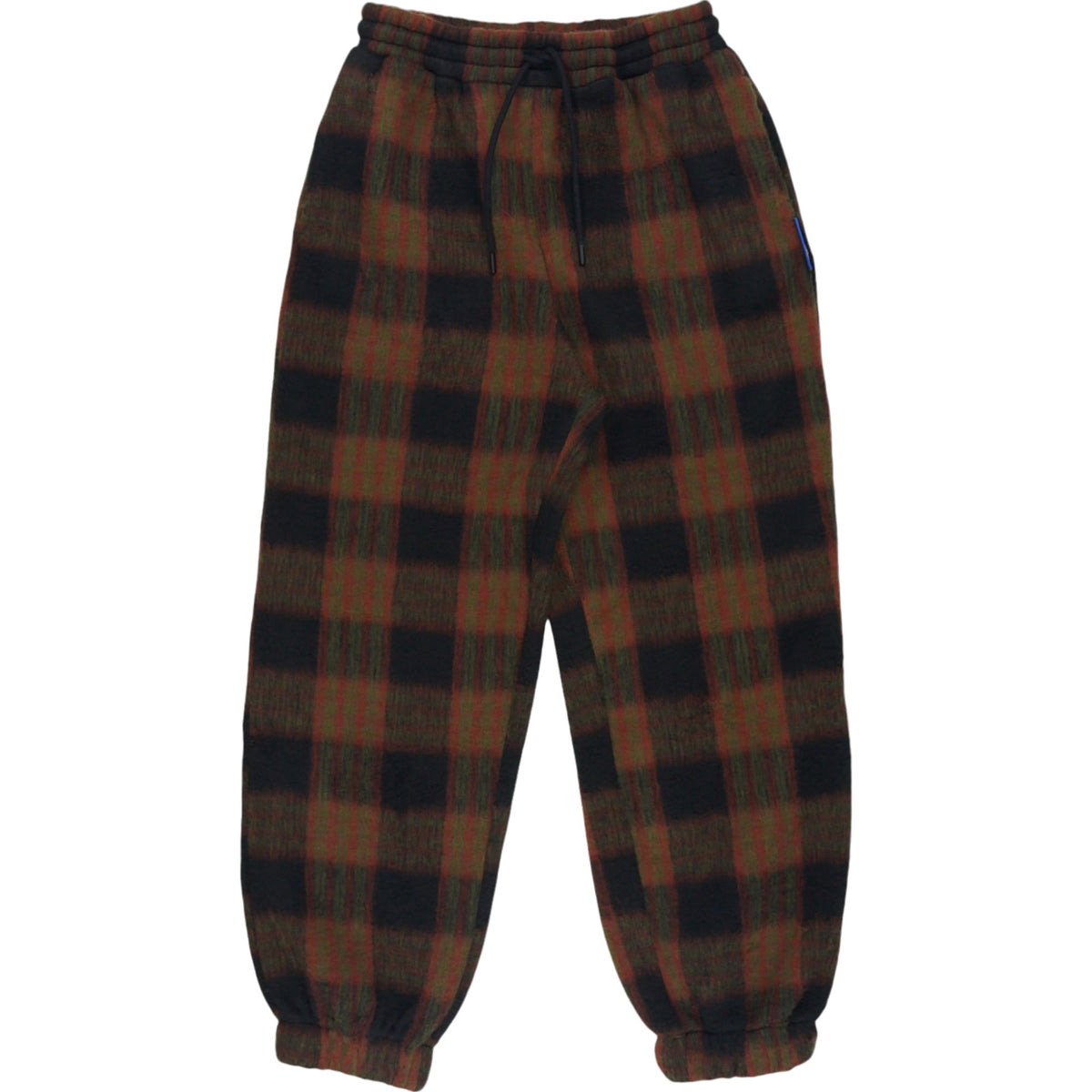 Damson Madder Check Joggers