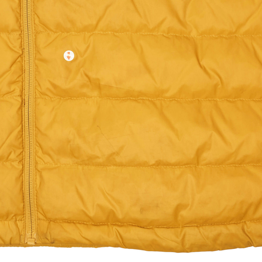 Lands' End Yellow Puffer Gilet Vest