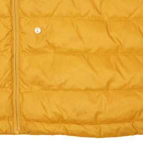 Lands' End Yellow Puffer Gilet Vest