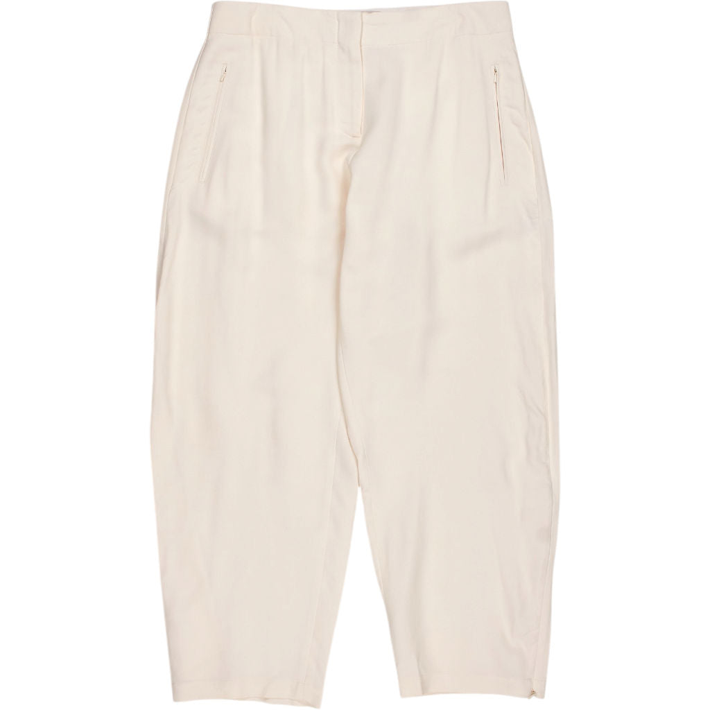 Studio Nicholson Parchment Awe Curved Leg Trousers
