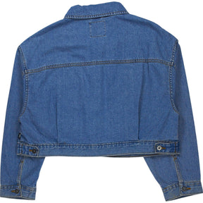 Vans Blue Denim Crop Jacket