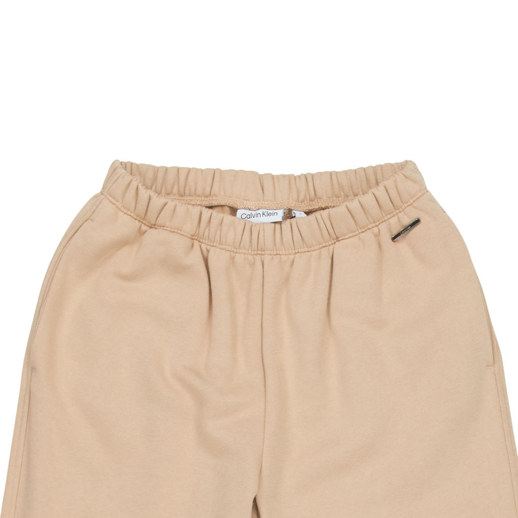 Calvin Klein Beige Fleece Joggers