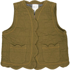 Bonte Olive Estelle Jacket Quilted Sleeveless