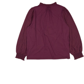 Wyse Deep Fig Charlise Top