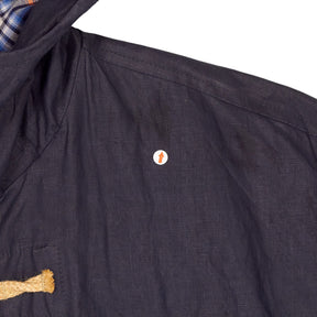 Gloverall Navy Hooded Duffle Coat