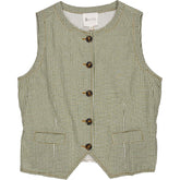 Bonté Green Check Bright Waistcoat