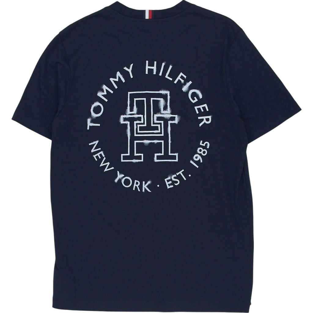 Tommy Hilfiger Navy Monogram T-Shirt