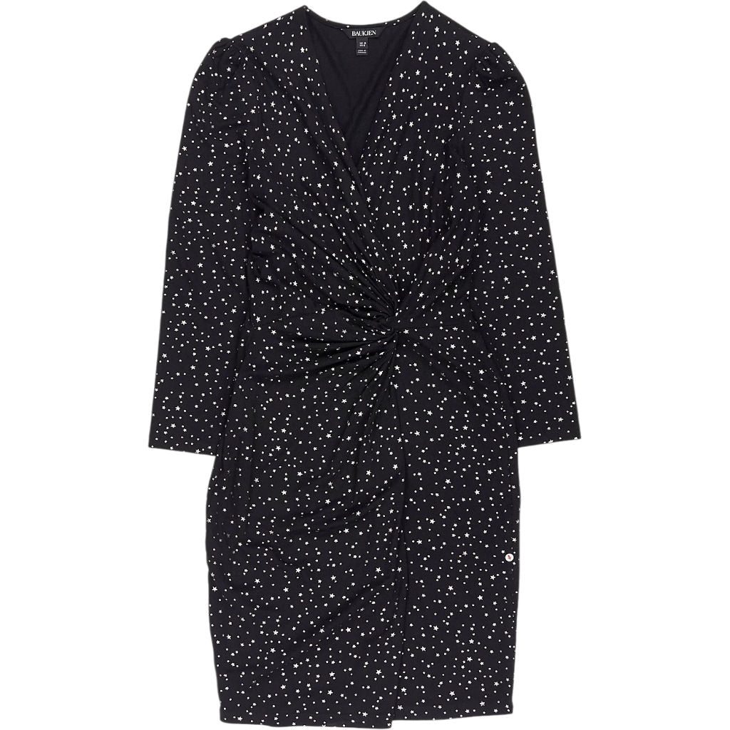 Baukjen Black Star Print Dress