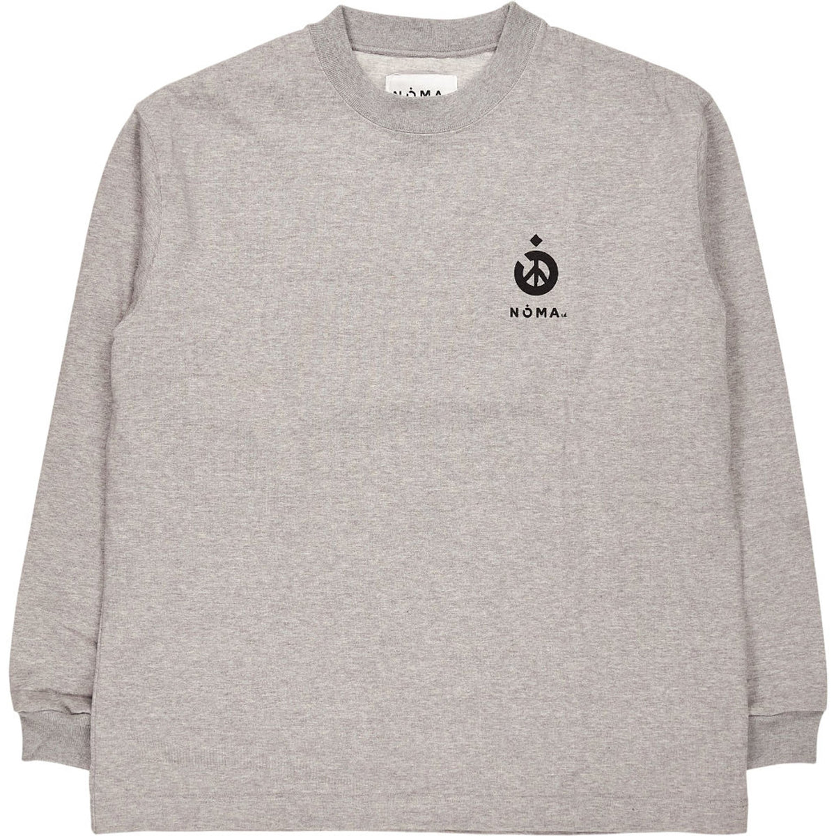 Noma Grey Cotton Sweatshirt