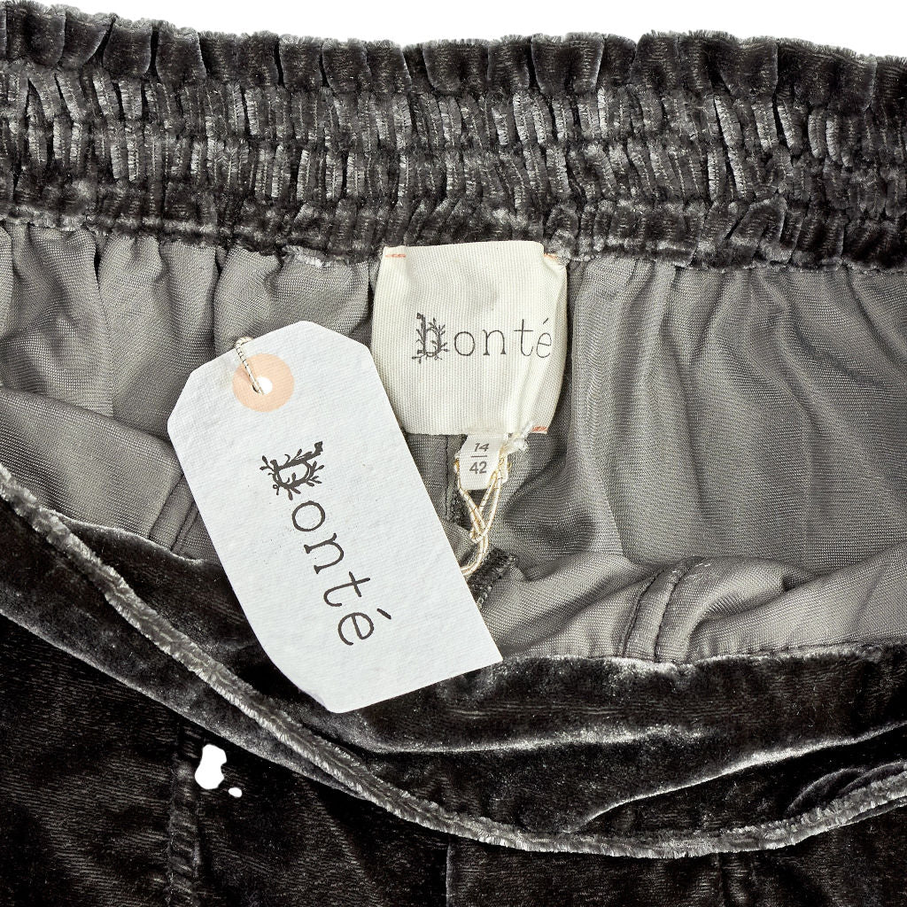 Bonté Grey Bidette Velvet Trousers