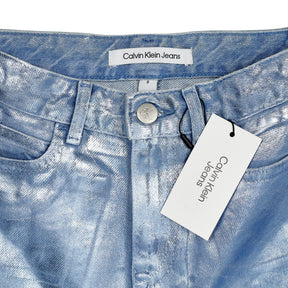 Calvin Klein Metallic Blue Shorts