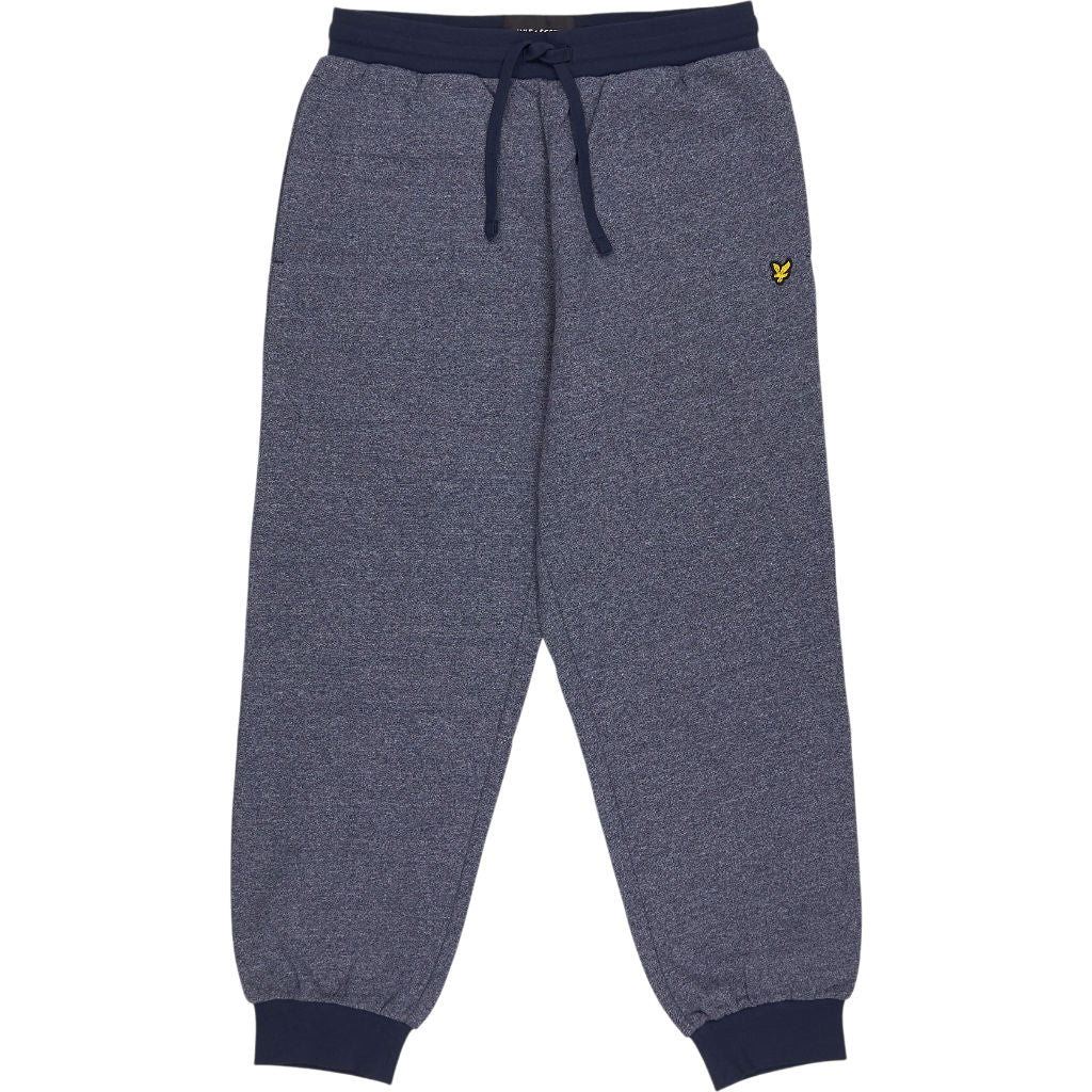 Lyle & Scott Navy Contrast Marl Joggers