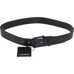 Pull & Bear Black Belt Polyurethane
