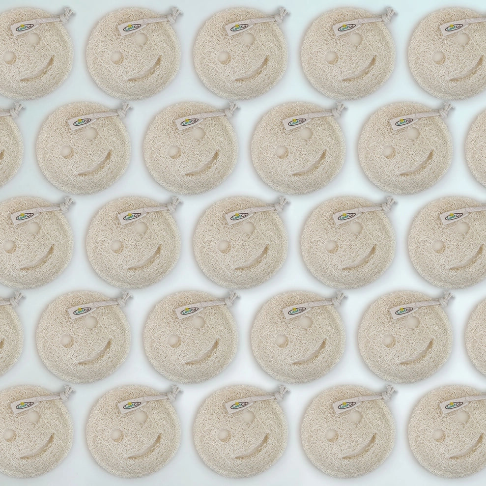 Bath-Time Smiley Loofah