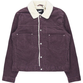 Pull&Bear Purple Sherpa Lined Jacket