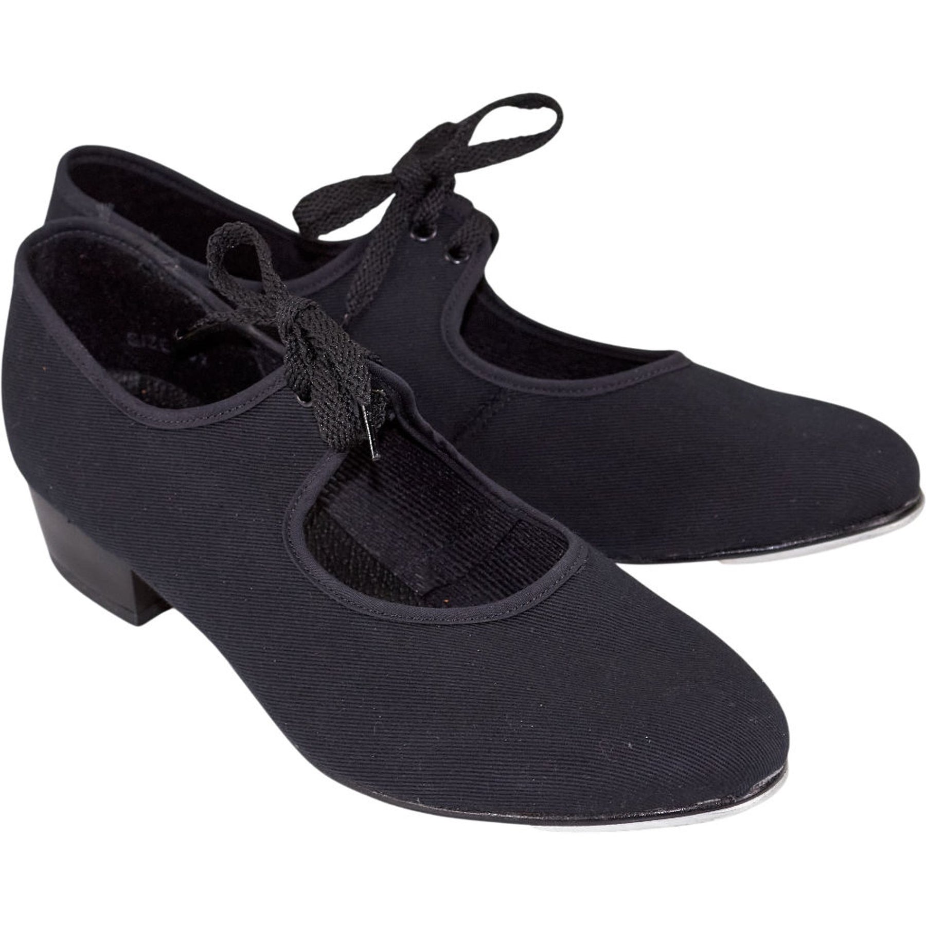 Freed Black Canvas Tap Shoes