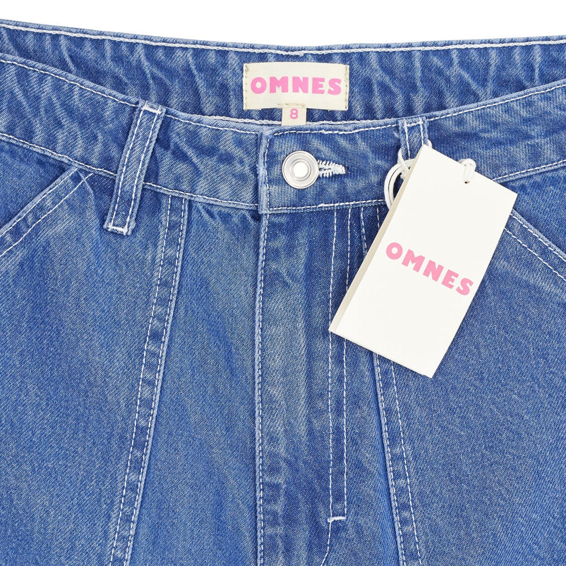 OMNES Light Wash Axelle Jeans