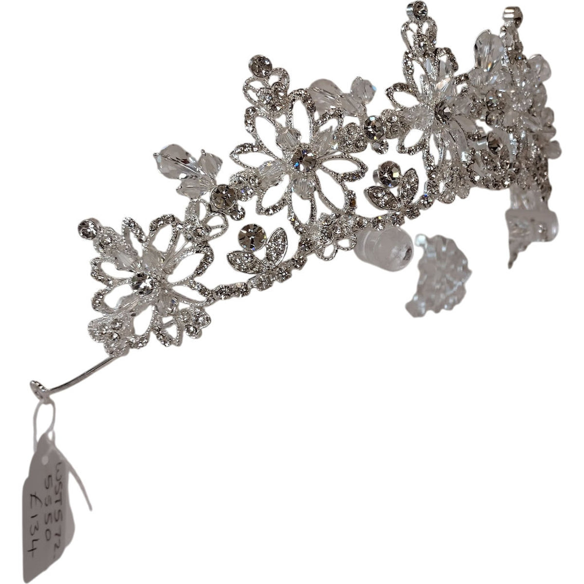 Silver Crystal Bridal Tiara