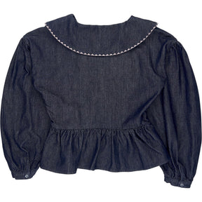 seventy + mochi Blue Nour Blouse