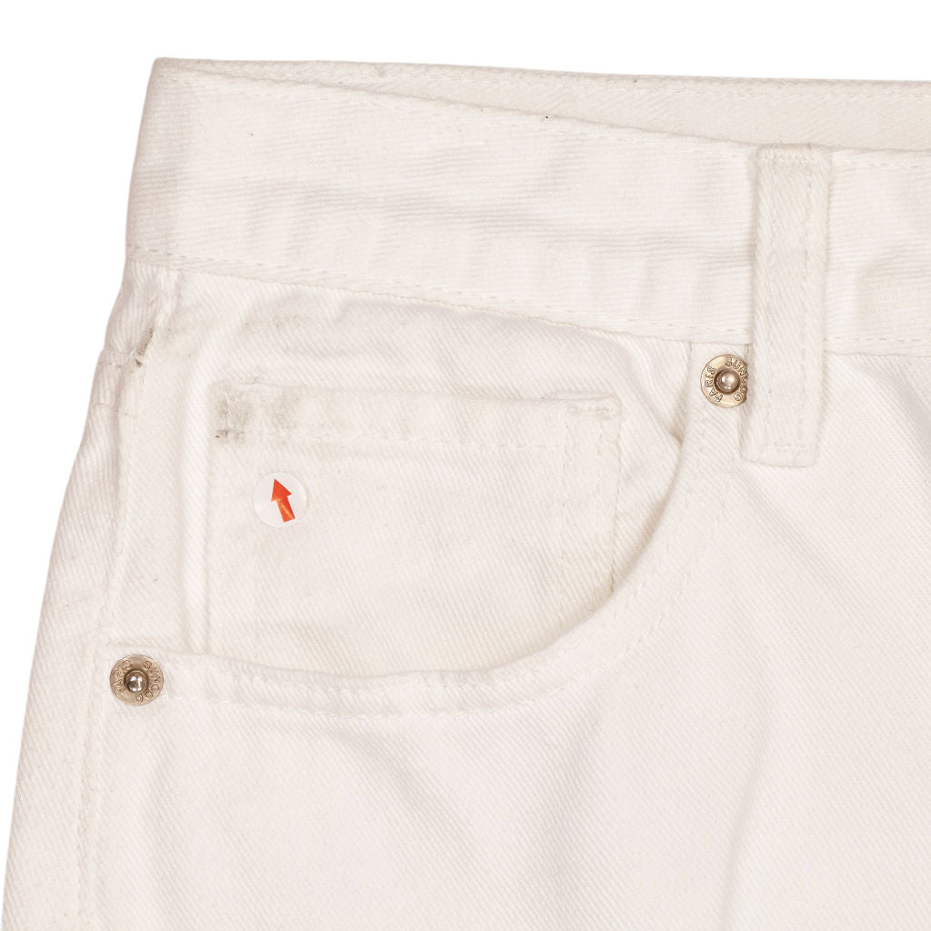 Suncoo White Cotton Short Barry Shorts