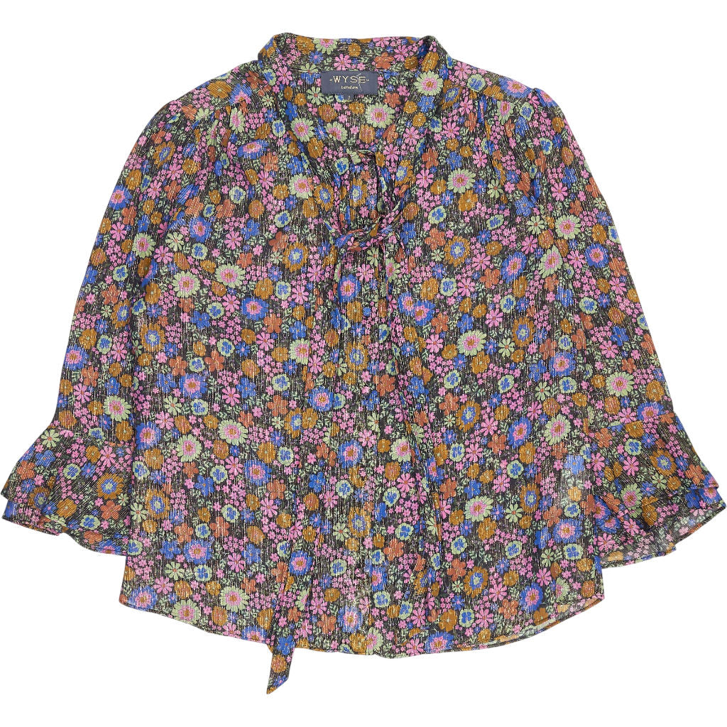 Wyse Floral Stevie Blouse