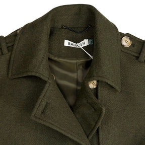 Baukjen Dark Olive Ingrid Belted Trench Coat