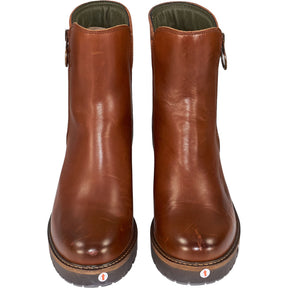 Barbour Brown Leather Ankle Boots