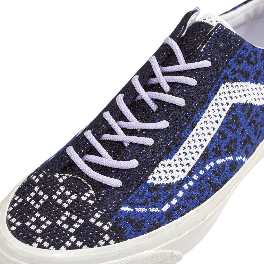 Vans Black Blue Patterned Trainers