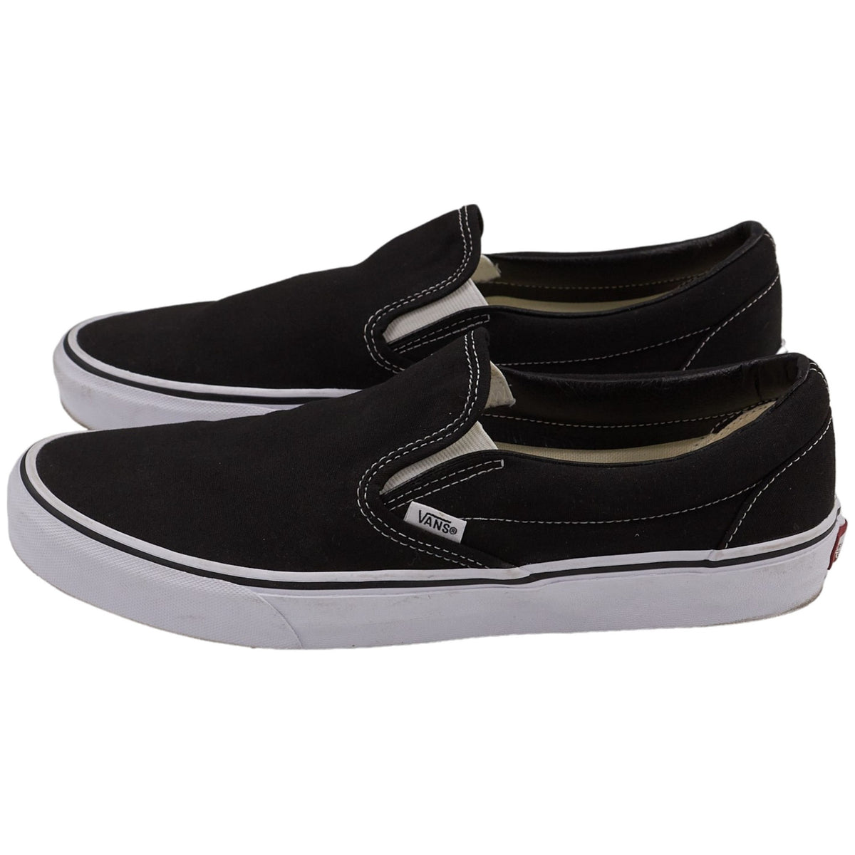 Vans Black Slip-On Trainers