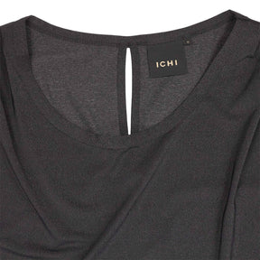 ICHI Black Long Sleeve Dress