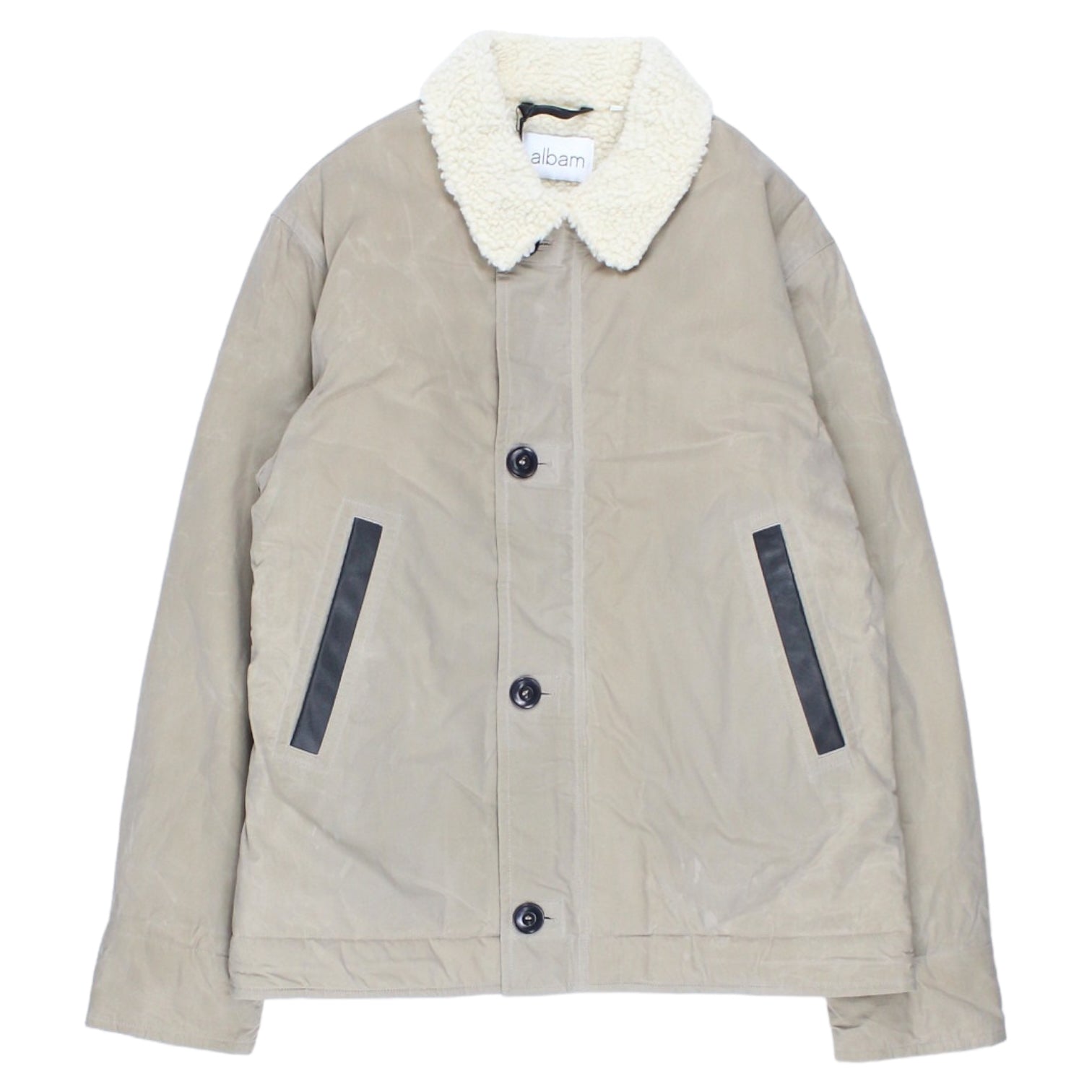 Albam Stone Bleach/Distressed Deck Jacket