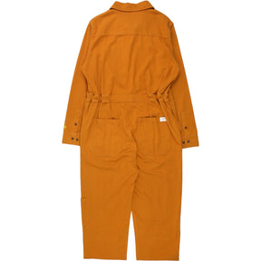 L.F. Markey Burnt Orange Canvas Boilersuit