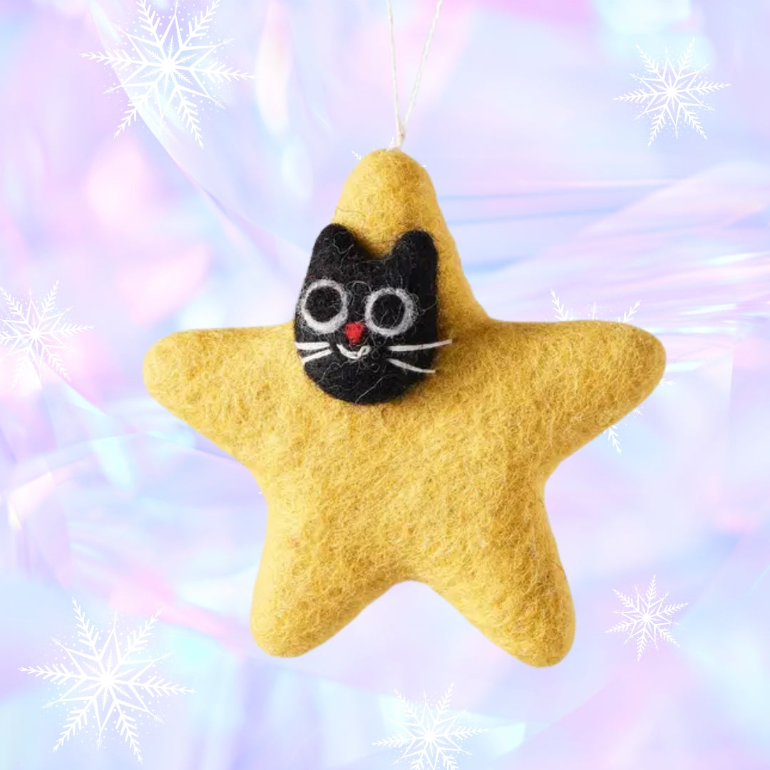 Stella Hanging Felt Ornament