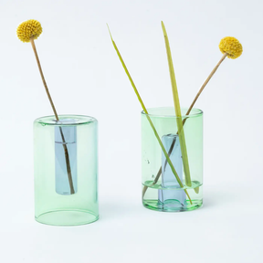 Reversible Glass Vase Small - 2 colours