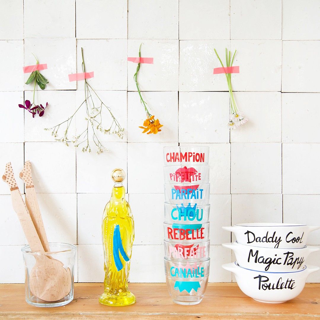 French Gigogne Duralex Canteen Glasses - 6 designs