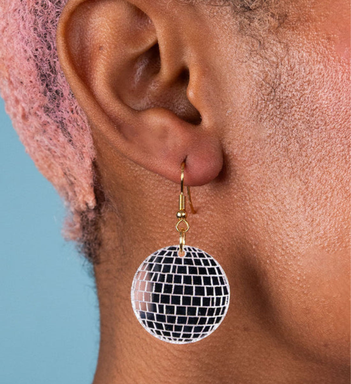 Disco Ball Earrings by Tatty Devine