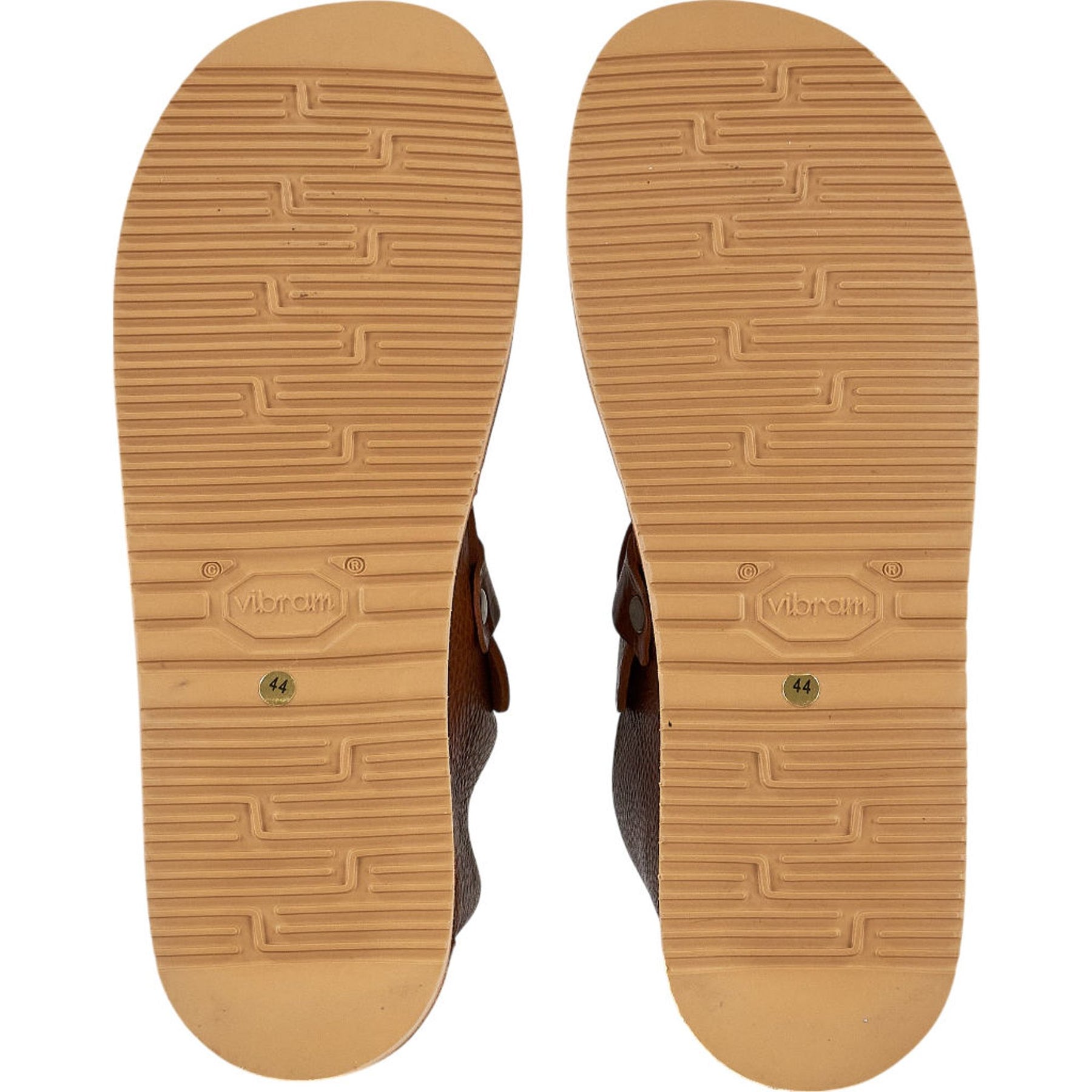 Fracap Brown Leather Slip-On Shoes