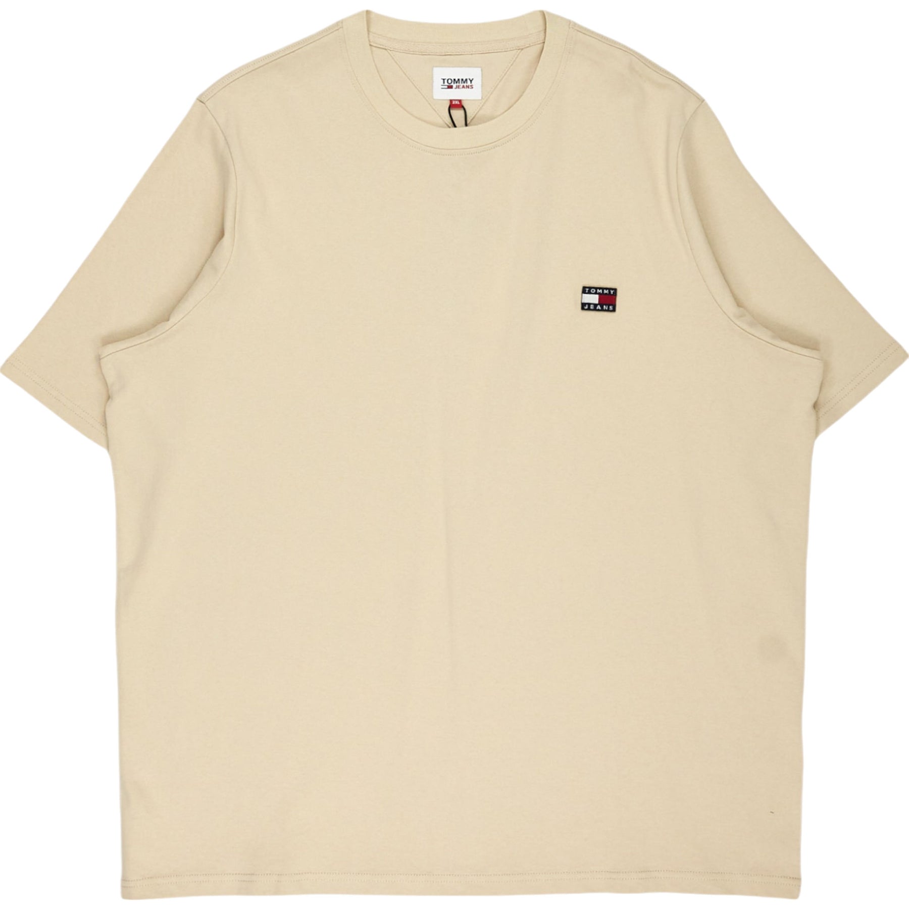 Tommy Jeans Cream Logo T-Shirt