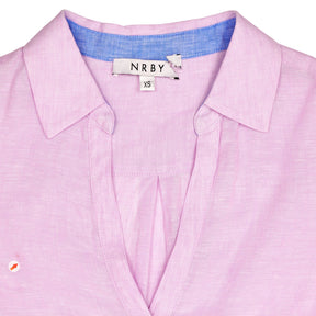 NRBY Pink Linen Shirt